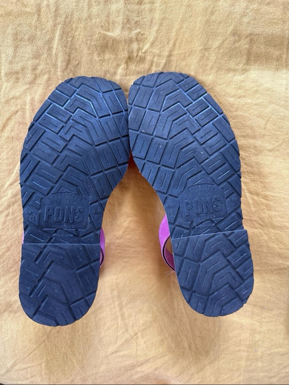 PONS Authentic Leather Sandals - Picture 4 of 7